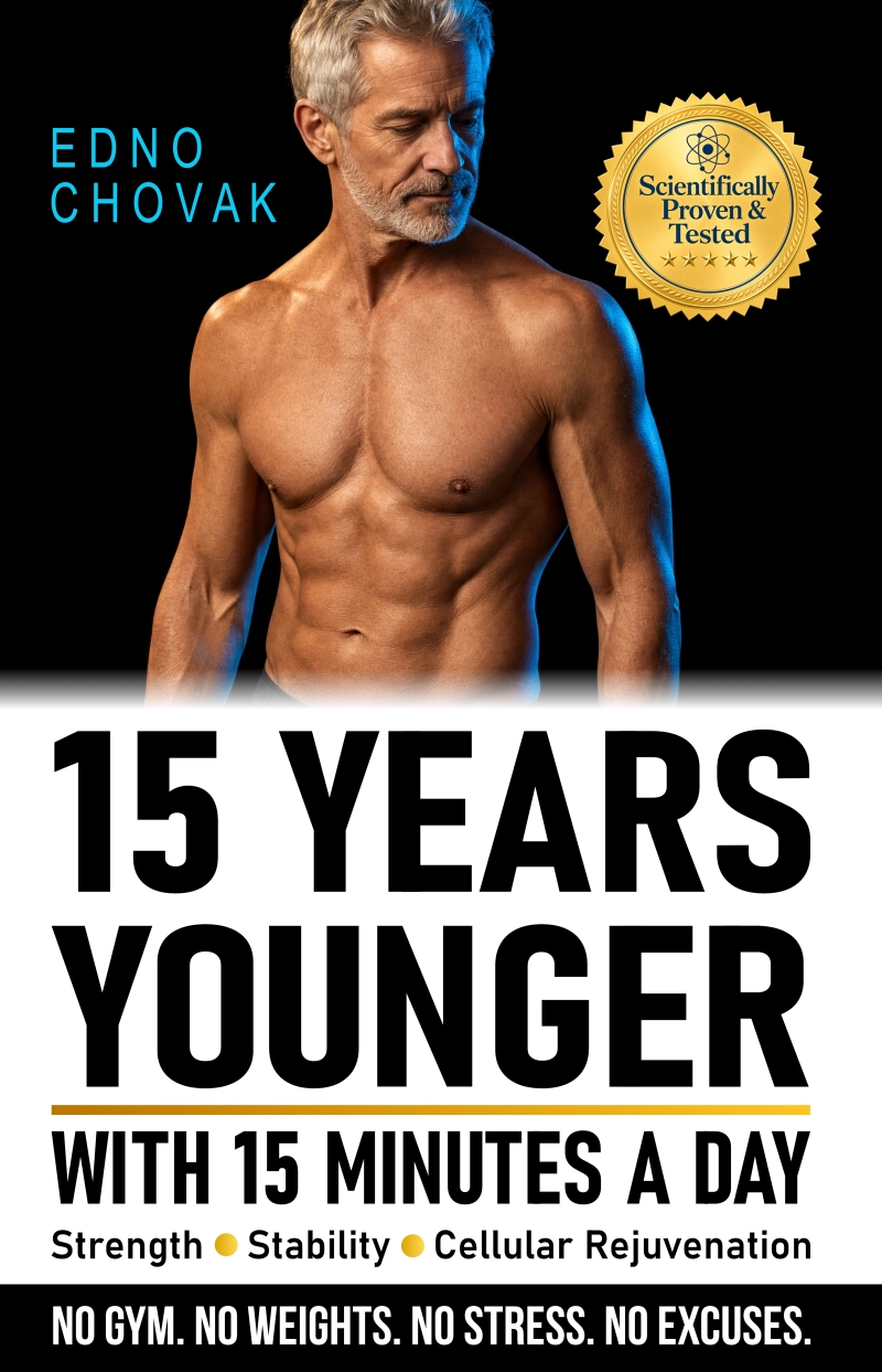 book title: 15 years younger with 15 minutes a day